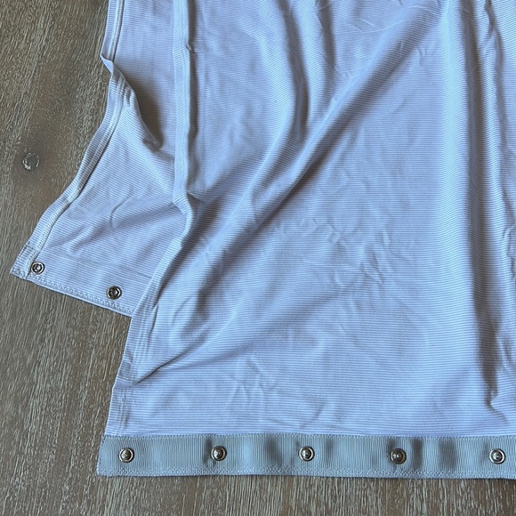 lululemon White & Grey Striped Wrap - Picture 3 of 4